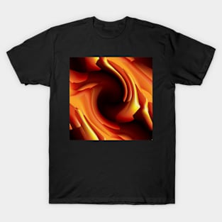 Orange flames T-Shirt